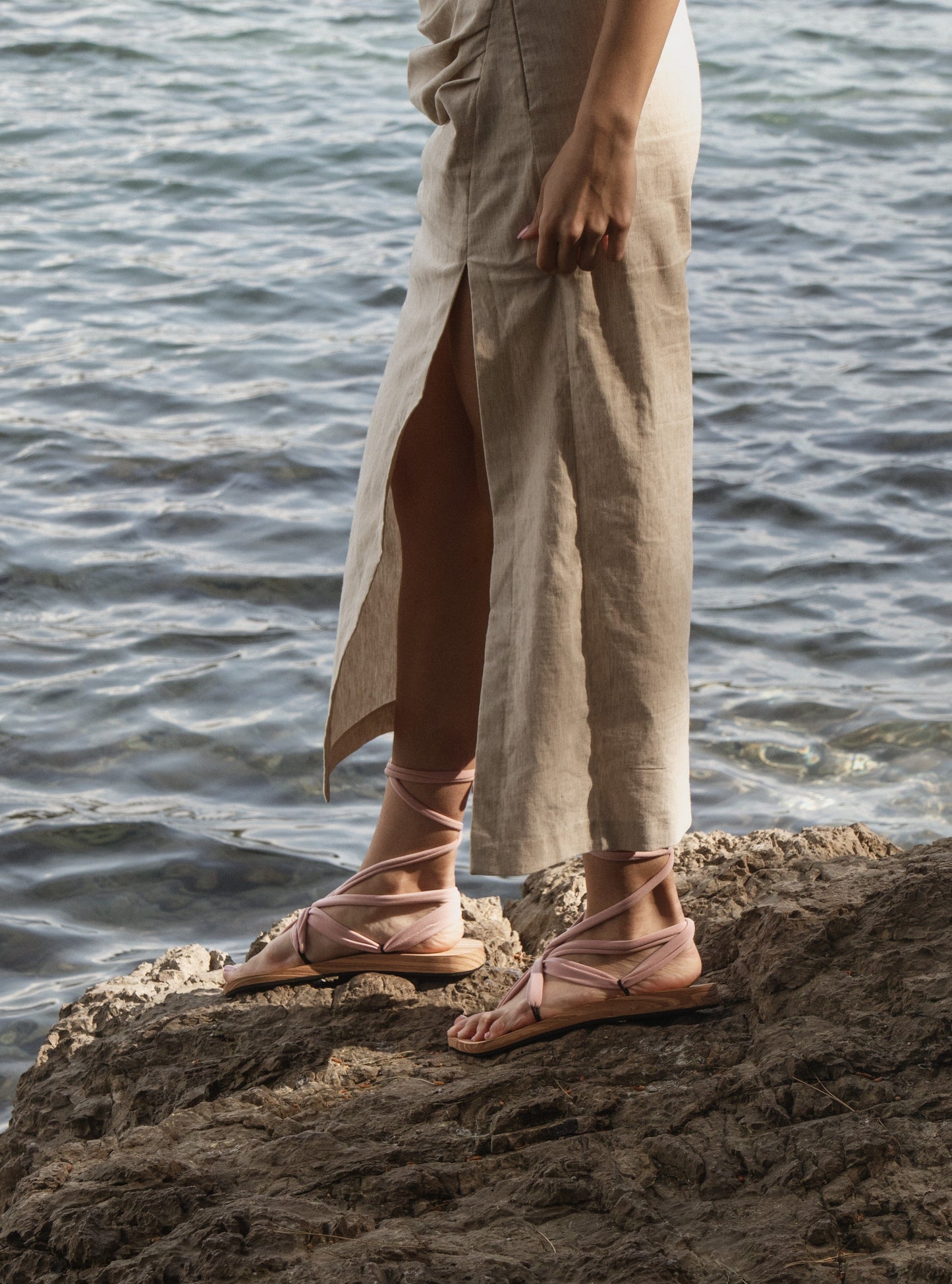 Blush duge vezice Long Laces FARO